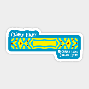 Clown Ramp Shirt Sticker